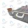5700520 Теплообменник битермический 225mm  BAXI four  18 F в Орле