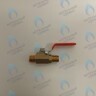 S323110023 Кран шаровой 1/4" короткий шток (TA-13~30, World Plus 13~30) KITURAMI в Орле