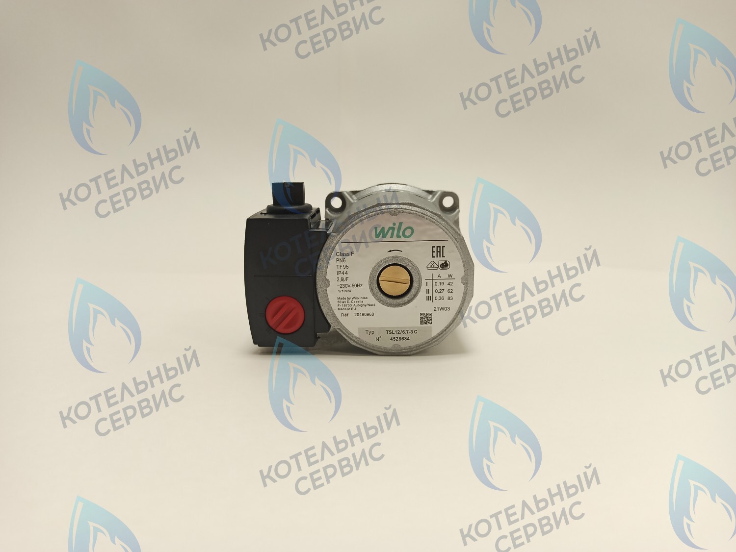 PH-W21CCW67-WC83BB Двигатель насоса (против часовой стрелки) 12/6.7 BOSCH WBN2000/WBN6000, BUDERUS U072 35 кВт (87186450600) (аналог WILO TSL 12/6.7-3c) в Орле