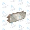 87186446230 Теплообменник  вторичный пластинчатый ГВС 12 пластин  BOSCH WBN6000/2000 12C/18C в Орле