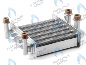 Теплообменник 2-х кон. 15-18 кВт (DOMIproject), шт FERROLI