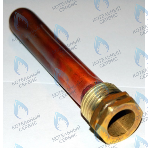0020027662 Гильза 1/2 для трех датчиков медная для котлов Protherm 20027662, 91887120 в Орле