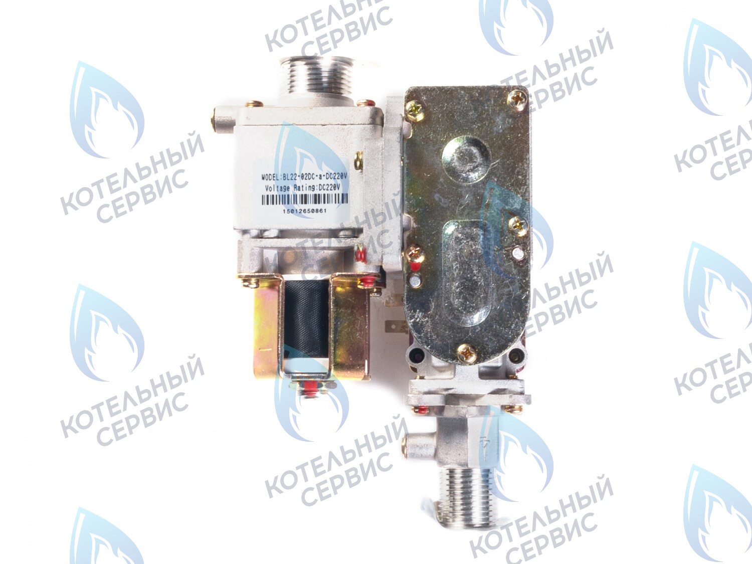 GV007 Газовый клапан (электронная регулировка) BL22-02DC-DC220V Подключение 1/2 FERROLI (398000090,46560120), KoreaStar (KS90264100),Thermex в Орле