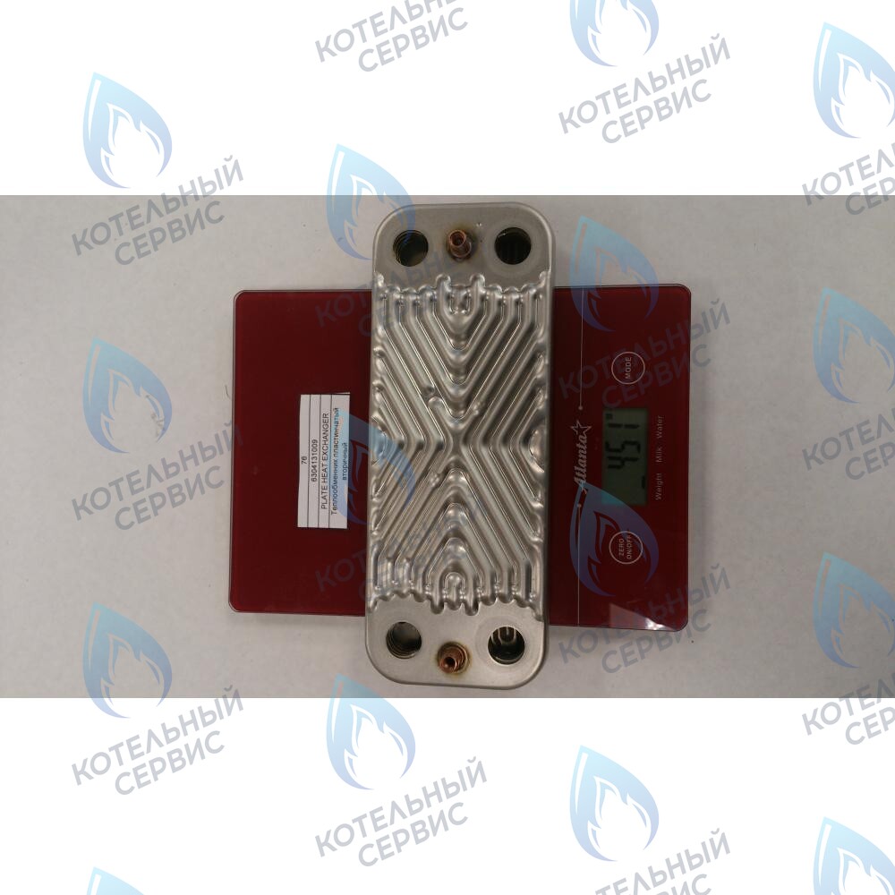 6304131009 Теплообменник ГВС пластинчатый вторичный BAXI0 в Орле