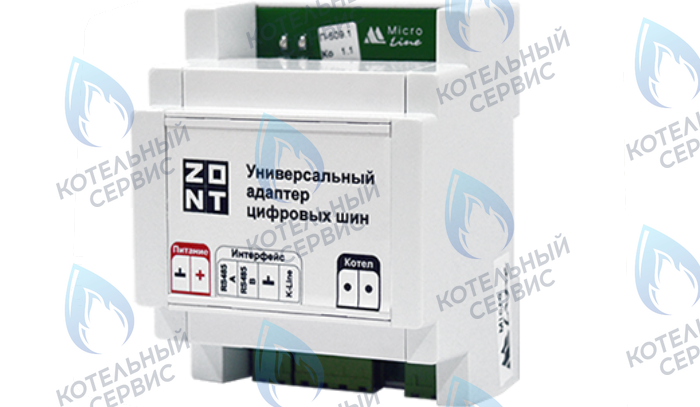 ML00005505 Адаптер универсальный цифровых шин ZONT V.01 (OpenTherm, E-BUS, BridgeNet (Ariston), BSB (Baxi), Navien, DIN) в Орле