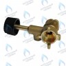 711666100 Патрубок входа ГВС BAXI (Гидрогруппа с краном подпитки) в Орле
