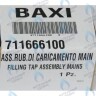 711666100 Патрубок входа ГВС BAXI (Гидрогруппа с краном подпитки) в Орле
