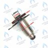 PPR-W21CW-40LONG-03 Втулка ротор насоса (по часовой стрелке) аналог WILO 15/7 (втулка 40мм, длинная 90мм, колесо 68/21мм) в Орле