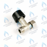 BI1592 110 Кран подпитки 3/8М Х1/4 D  Bitherm FEDERICA BUGATTI в Орле