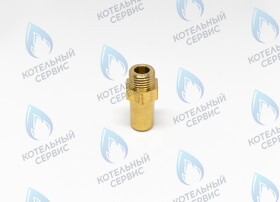 Сопло латунь M10х1 (без резьбы)
