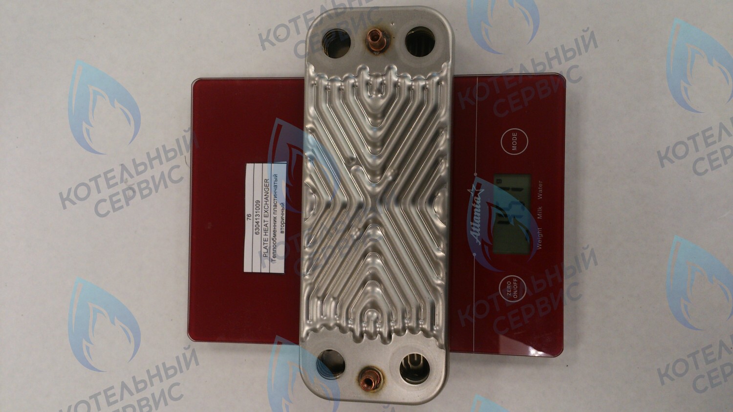 63041310091P Теплообменник ГВС пластинчатый вторичный 10 пластин (PLATE HEAT EXCHANGER) BAXI в Орле