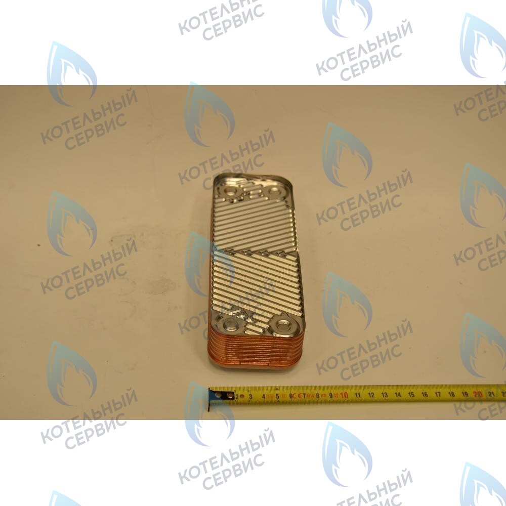 711613000 Теплообменник ГВС пластинчатый вторичный на 14 пластин ( с августа 2014 года) BAXI в Орле