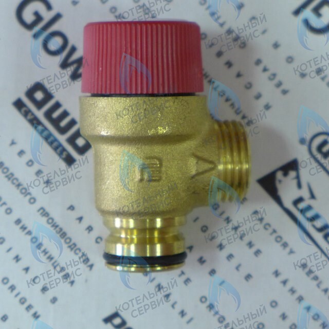 EV030-01-PR Клапан сбросной предохранительный 300кПа 1/2" (Protherm Пантера Леопард V17 0020035129, BAXI ECO FOUR, GAZLUX, GAZECO, HEC) в Орле
