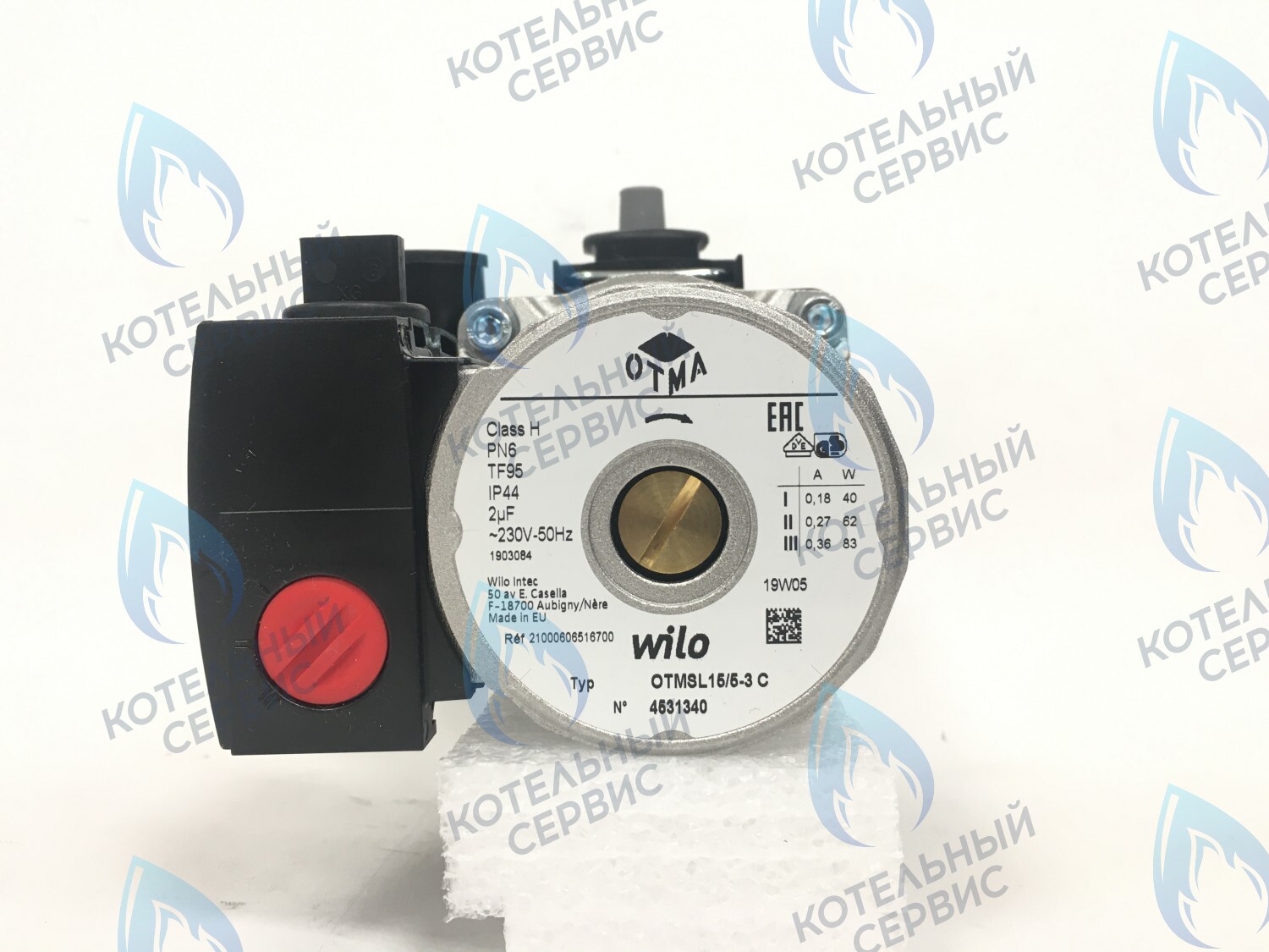 26339 Насос циркуляционный W-O OTSL 15/5/3 CLR3 NEVALUX-8224, 8624 (втулка 35мм, колесо 68/30мм) 21000606506010 в Орле