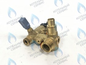 Кран подпитки в сборе GAZECO 18 C2/T2, 24 C2/T2 Исполнение 2 (после июля 2014 г. до мая 2016 г.)