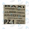 9950600 Клапан предохранительный 3 бар BAXI в Орле