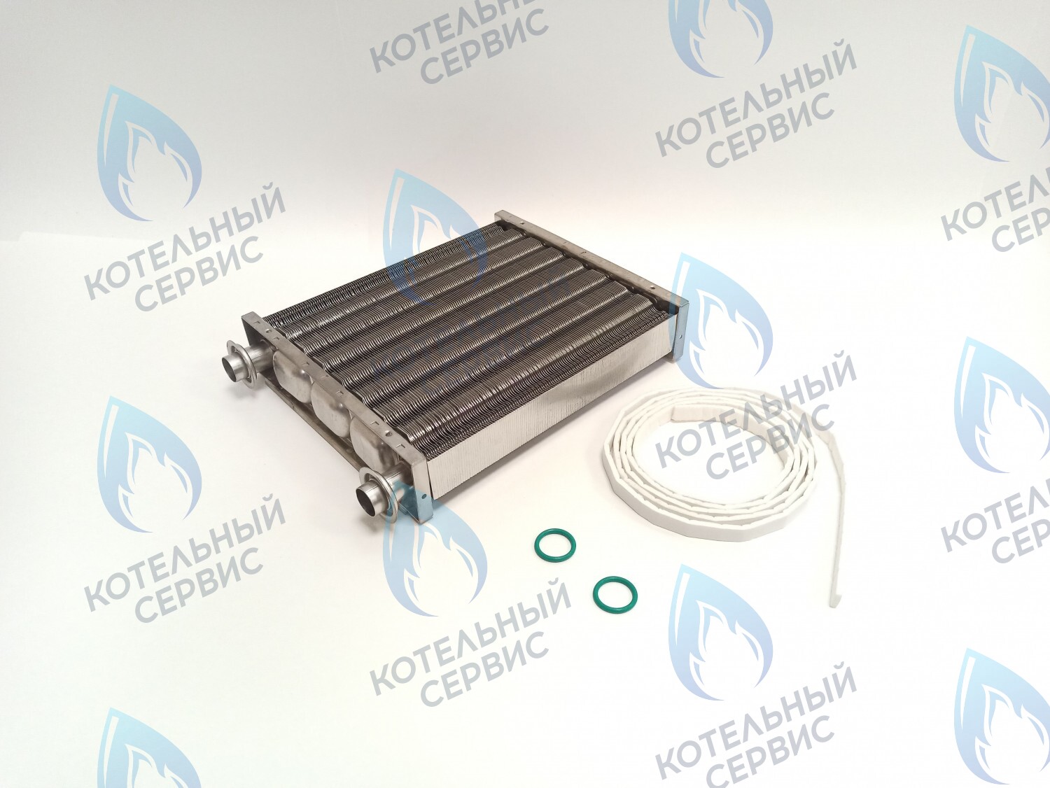 EM052-220 Теплообменник основной (первичный) Navien (с белыми прокладками в комплекте) Deluxe S/C/ONE/C Plus 10-24K в Орле