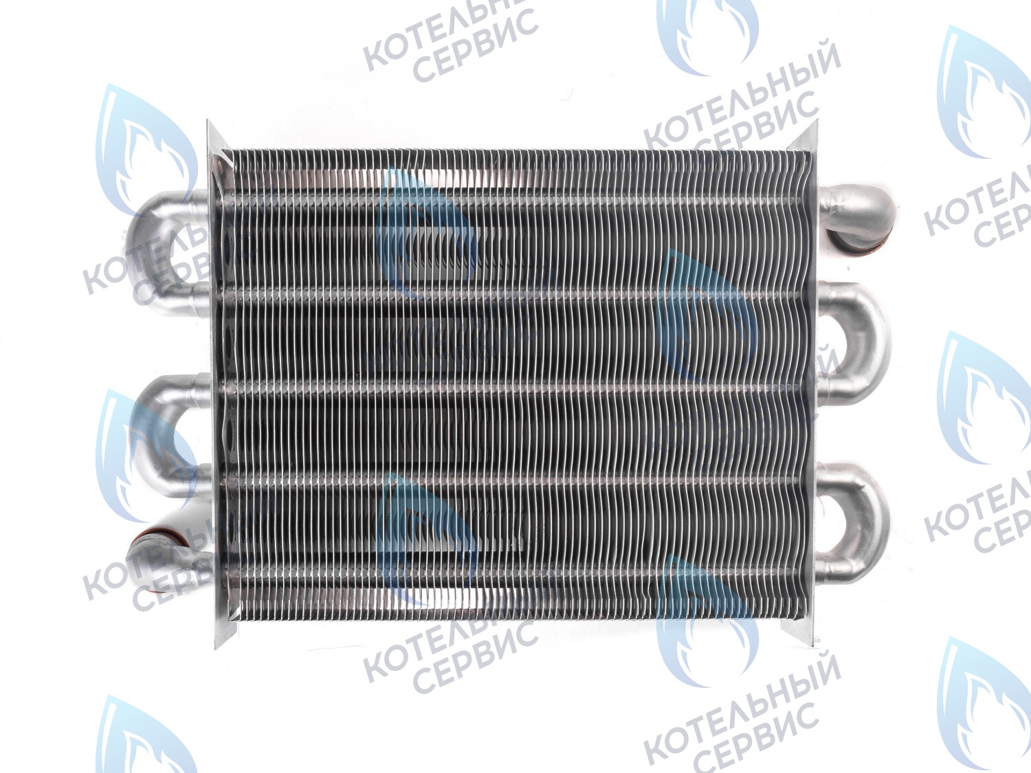 398002570 Теплообменник первичный (основной) (крепление - клипсы) Ferroli Fortuna Pro F13-F24 (398002570,398615500) в Орле