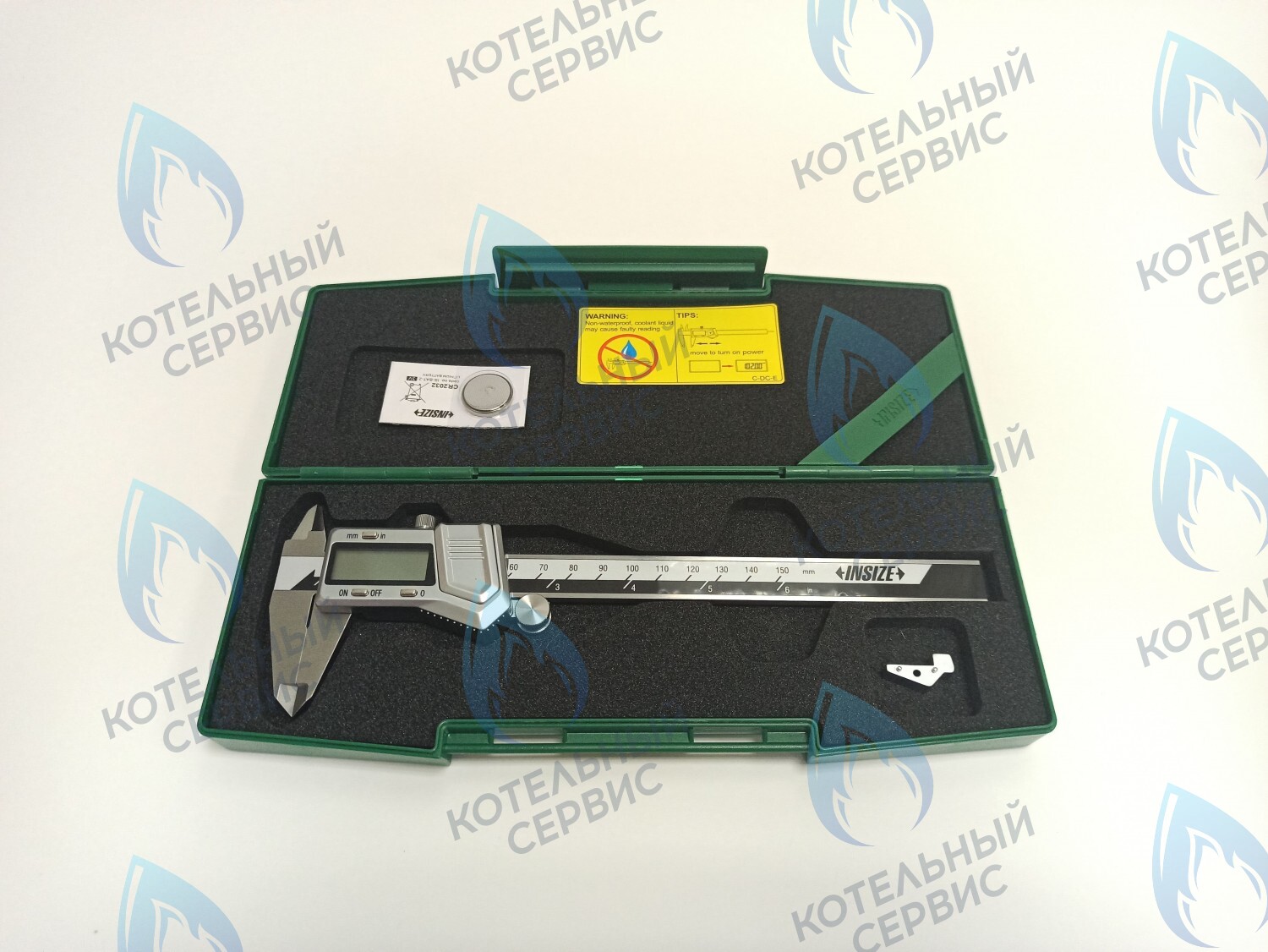 ZK004-150 Штангенциркуль металлический INSIZE 0-150мм с ЖК дисплеем в Орле