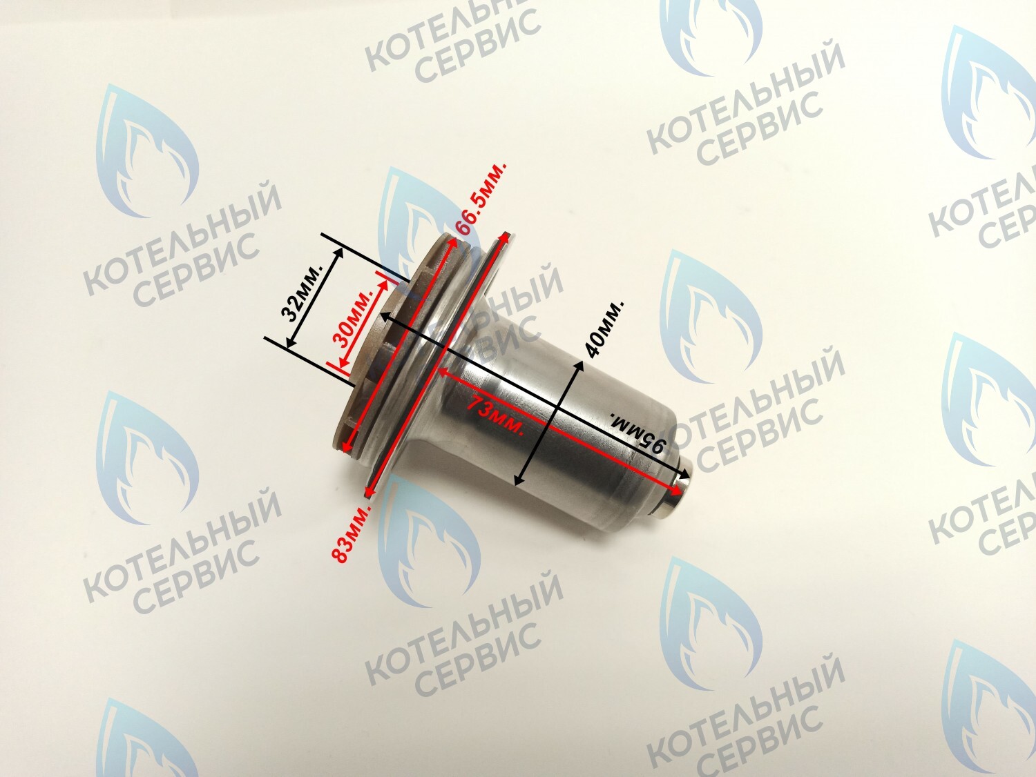 PPR-G30CCW-G40-66-02 Втулка ротор насоса (против часовой стрелки) Grundfos 15-50, 75W (легко входит) в Орле