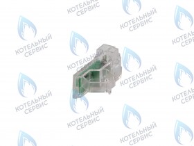 Датчик потока (сенсор) (белый) BAXI  (8435280) JJJ008435280 008435280  (там где стоит датчик потока с пружинкой)