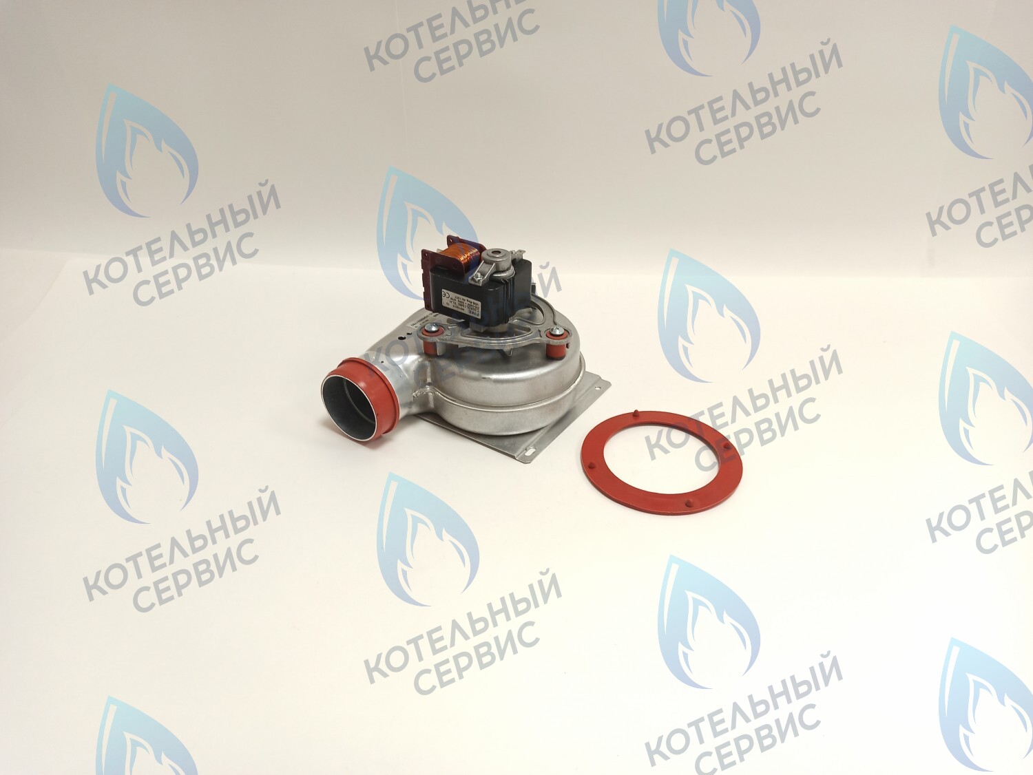 07-5001 Вентилятор для котлов 24 кВт Polykraft Alpine Light с красными патрубками отбора (47W) в Орле