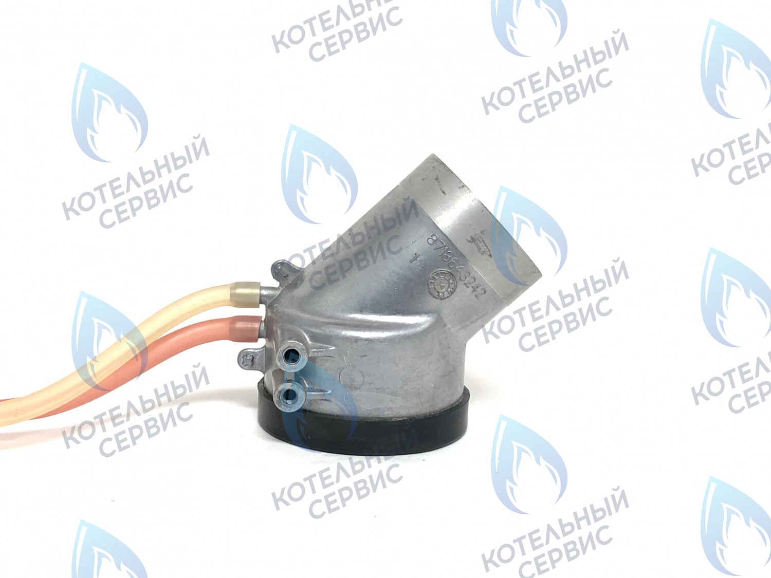 87186432420 Патрубок подключения с трубкой Пито 12/18 кВт BOSCH в Орле