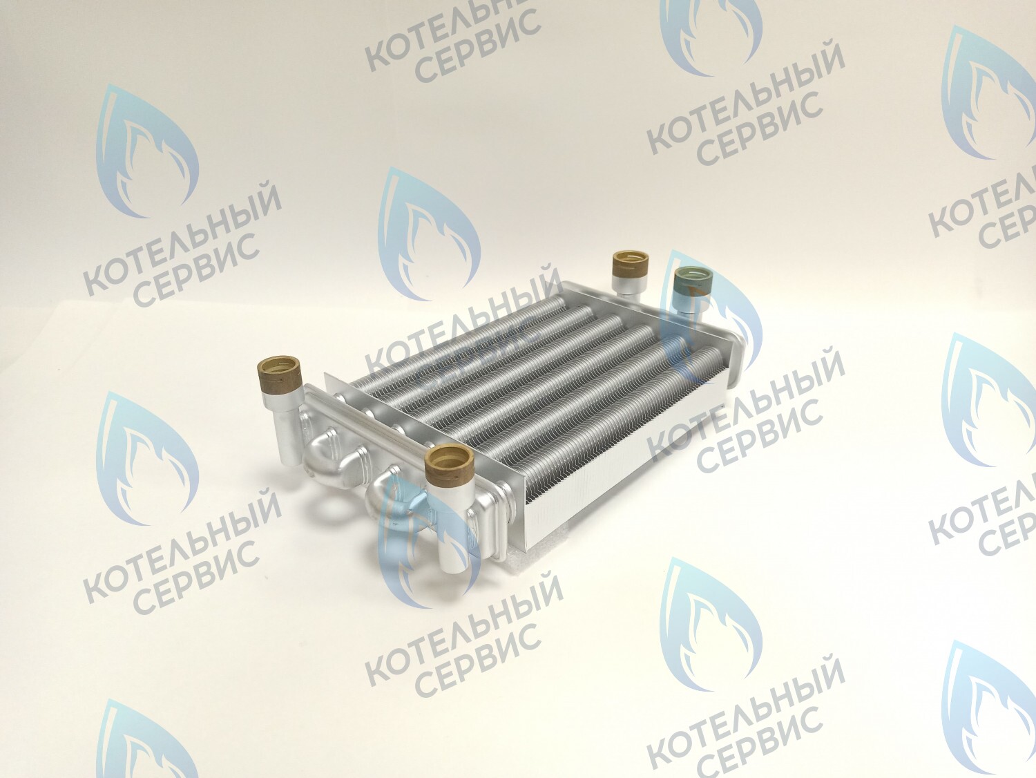 EB011-210 Теплообменник битермический 18 кВт 210мм GAZECO 18-T1/-C1 (до 05.2016) (02-4001) в Орле