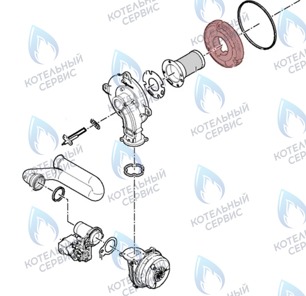 7828716 Теплоизоляционное кольцо VIESSMANN в Орле