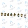 601520 Инжекторы для сжиженного газа комплект D. 0,74 BAXI в Орле