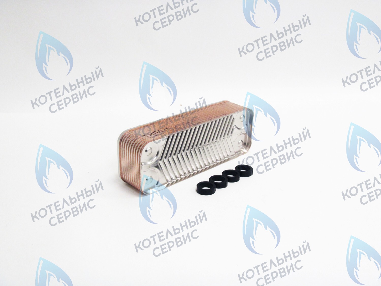 39822180 Теплообменник вторичный KIT SCAMBIATORE 20P-->39822750 FERROLI в Орле