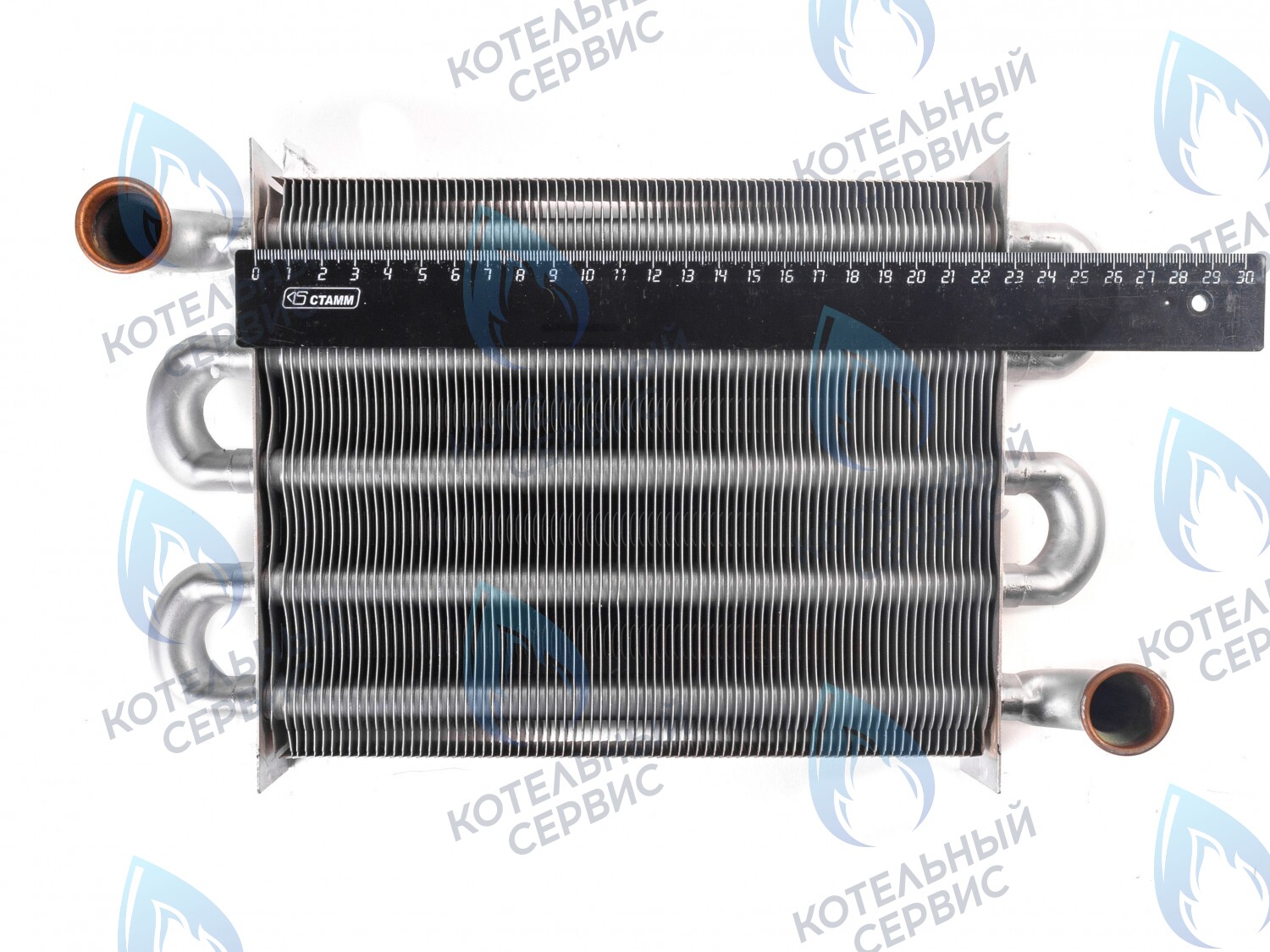 902607270 Теплообменник первичный (основной) (крепление - клипсы) FERROLI FORTUNA PRO (398002570, 902607270) в Орле