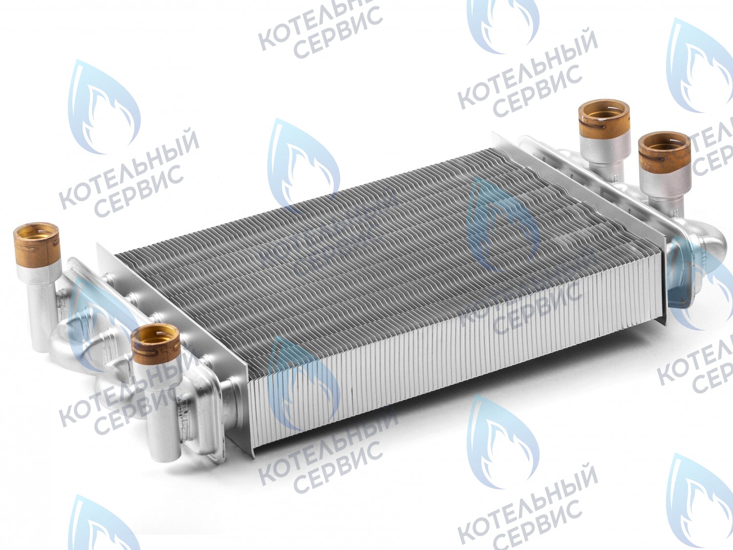 EB011-260 Теплообменник битермический 24 кВт 260мм GAZECO 24-T1/-C1 (до 05.2016) (02-4002), ROC(L44626) в Орле