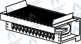 Газовая горелка в сборе (29,1- 40,7 кВт) CELTIC-DS PLATINUM 3.25 3.30 3.35 (2020339)