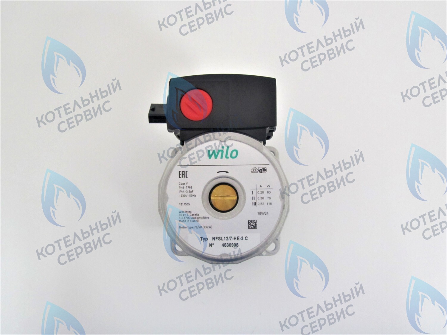 PH-W21CW70-WL118-Комп Двигатель насоса (без улитки) WILO NFSL 12/7 15/7 118w в Орле