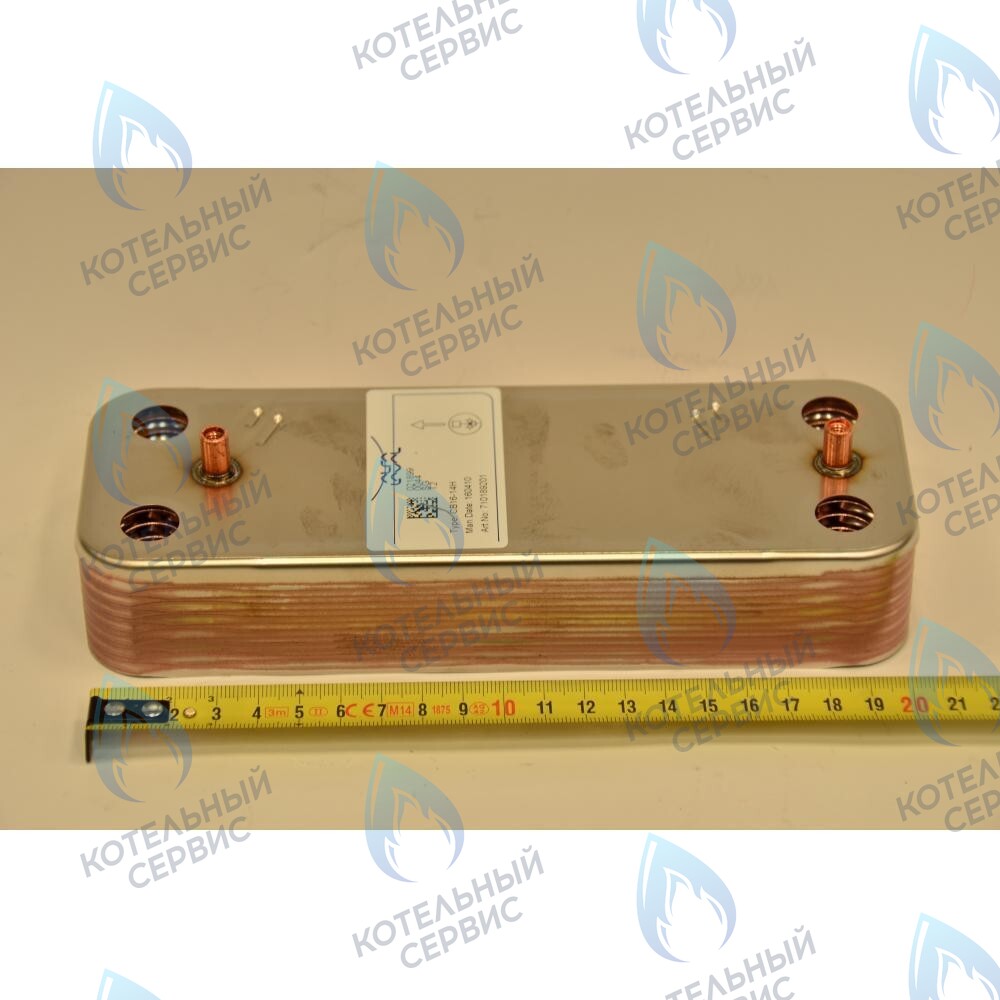 5686680 Вторичный пластинчатый теплообменник 14 пластин BAXI ECO, ECO-3, LUNA, LUNA (3, 3 Comfort) 280-310 Fi в Орле