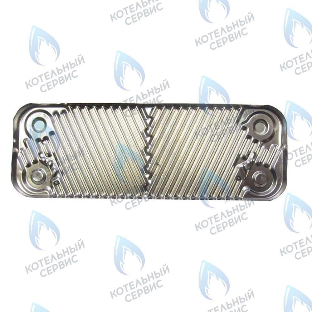 5686660 Теплообменник пластинчатый ГВС 10 пластин BAXI 24 кВт ECO ECO (COMPACT, 3, 3 COMPAT, FOUR, HOME, 4s, 5 COMPACT), FOURTECH в Орле