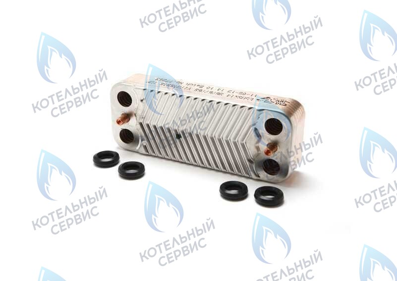 7829304 Пластинчатый теплообменник 14 пластин Viessmann Vitopend 100-W WH1D 30 кВт в Орле
