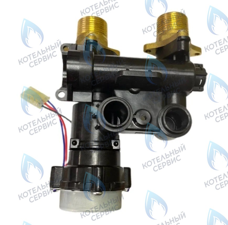 30021964A Гидрогруппа с 3х ходовым клапаном в сборе NAVIEN DELUXE C/C Plus/E  (NGB351/352/310) в Орле